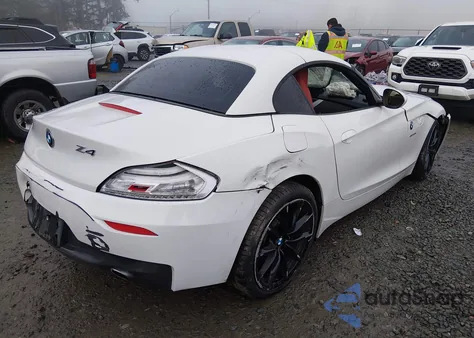 2013 BMW Z4 Sdrive35I z USA, uszkodzony, nr VIN WBALM7C57DE385435